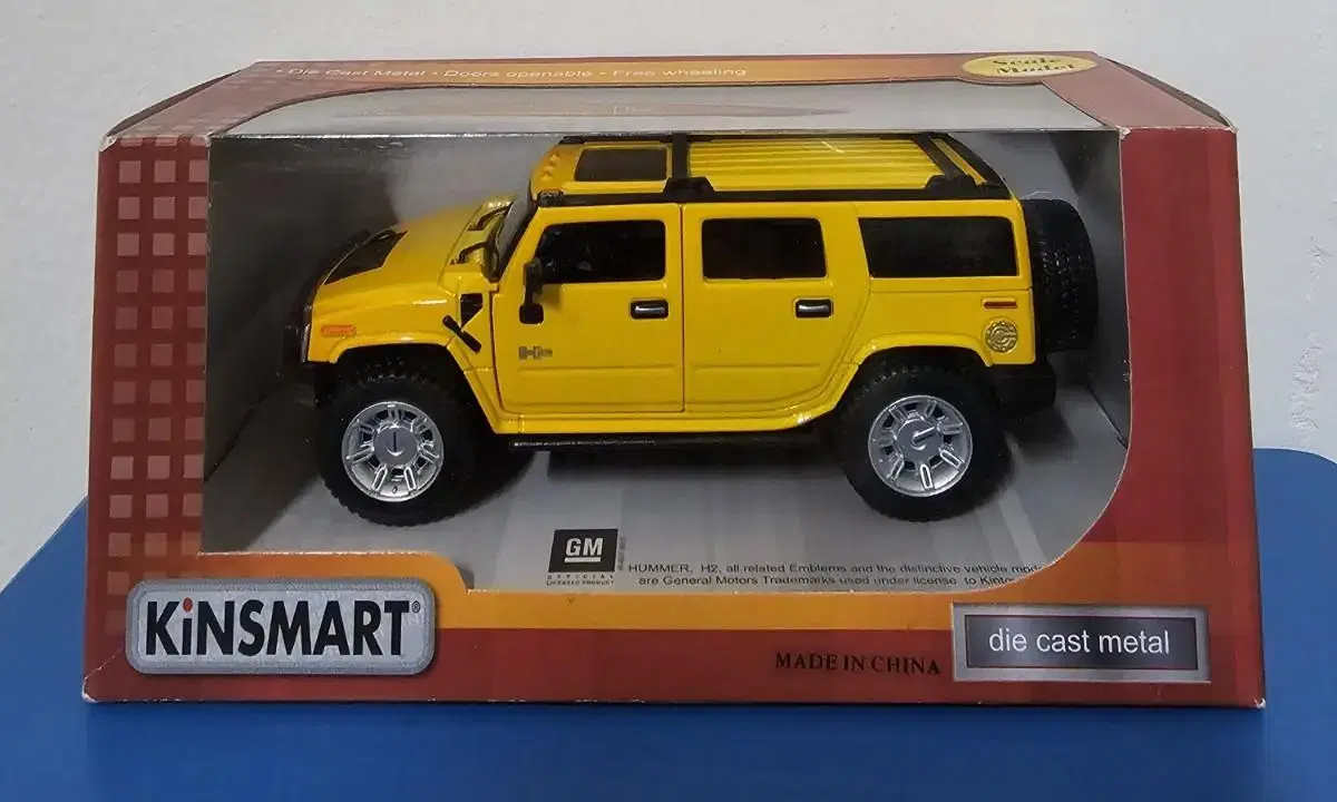 Kinsmart 2008 Hammer H2 SUV 2011 sealed Genuine