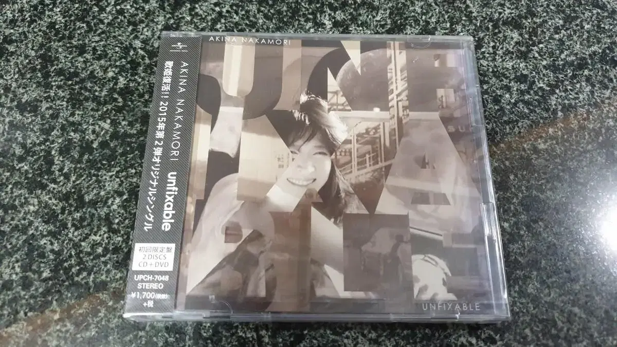 Nakamori Akina unfixable 1cd+1dvd