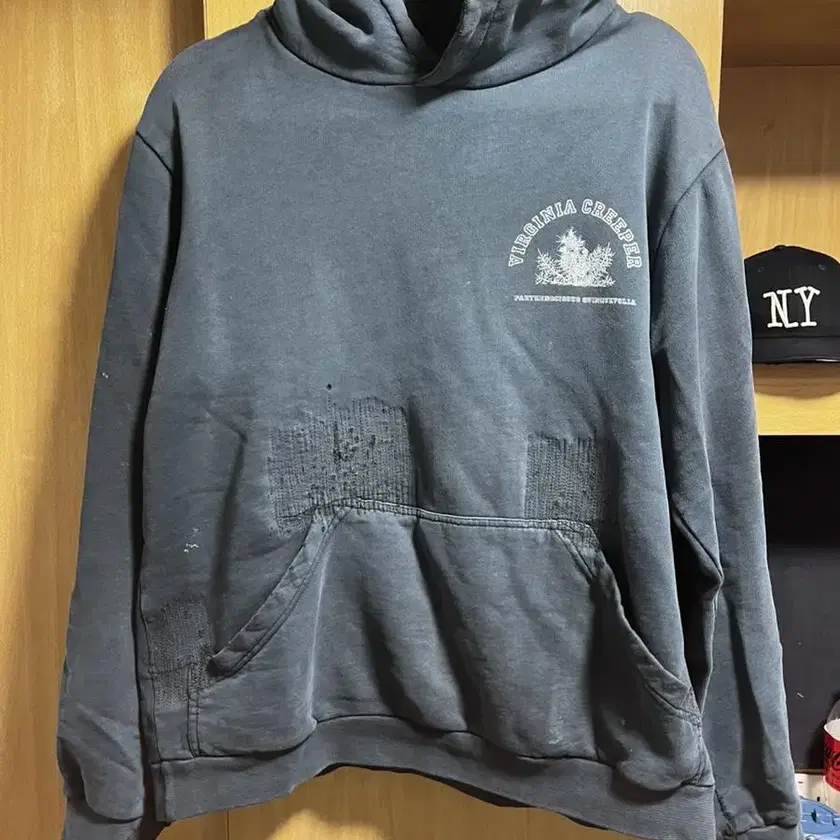 RAF SIMONS | 라프시몬스 Raf Simons Virginia creeper hoodie