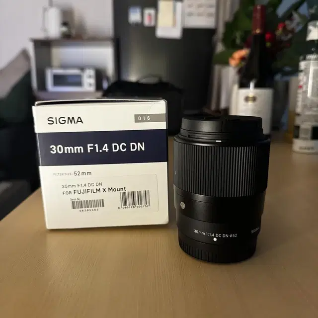 시그마 SIGMA 30MM F1.4 XMOUNT FUJIFILM LENS