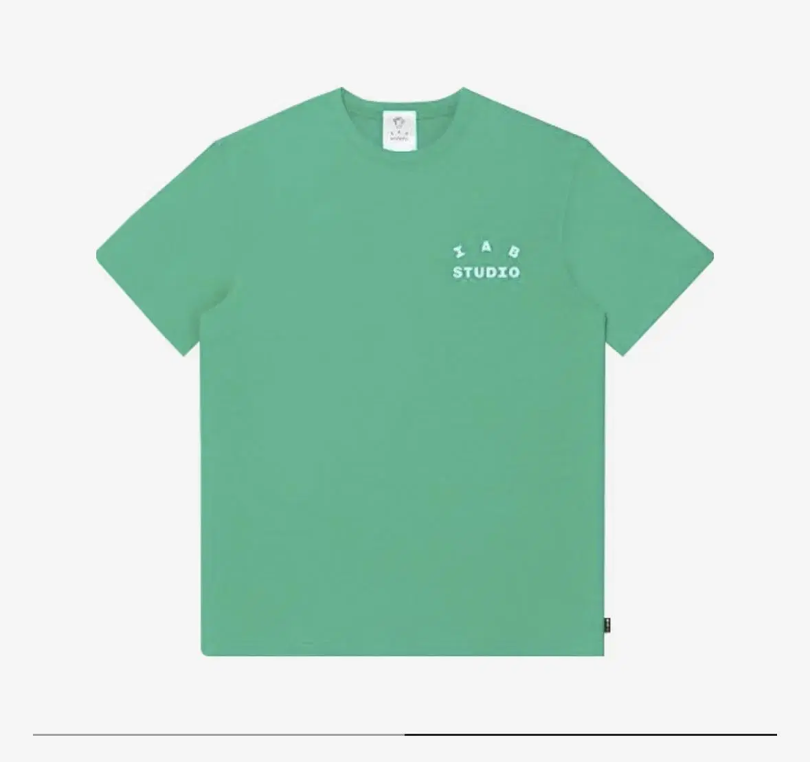 IAB x kakao green t-shirt for sale.