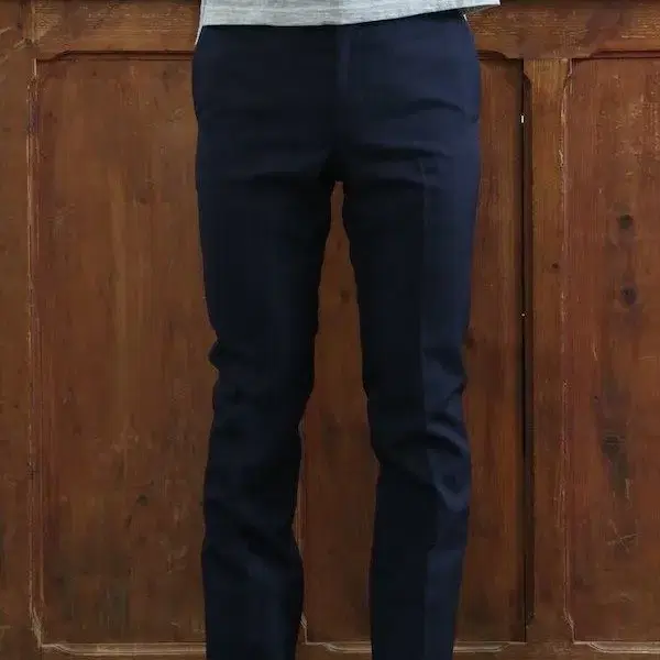 와코마리아 슬랙스 TIGHT FIT T/W TROUSERS (NAVY)