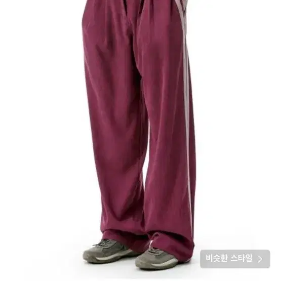 스컬프터 Corduroy Pin Tuck Pants Plum xs