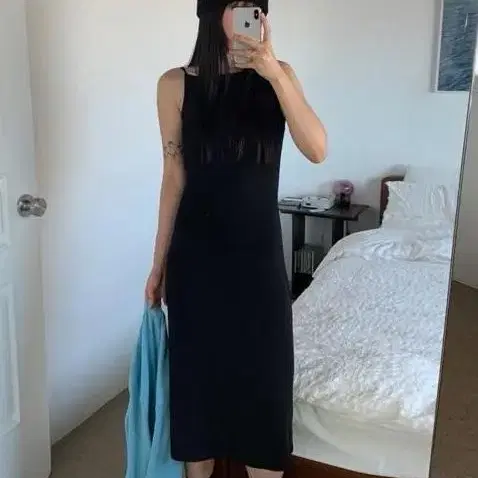 노이너티 soft square long dress