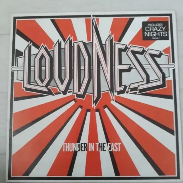 헤비메탈 Loudness 카피반엘피 바이닐vinyl Rocklp 헤비메틀