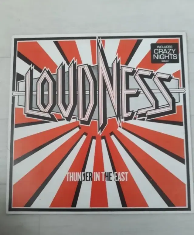 헤비메탈 Loudness 카피반엘피 바이닐vinyl Rocklp 헤비메틀