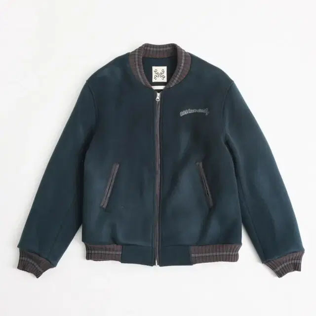 HEAVY WOOL BLOUSON JACKET (TURQUOISE)