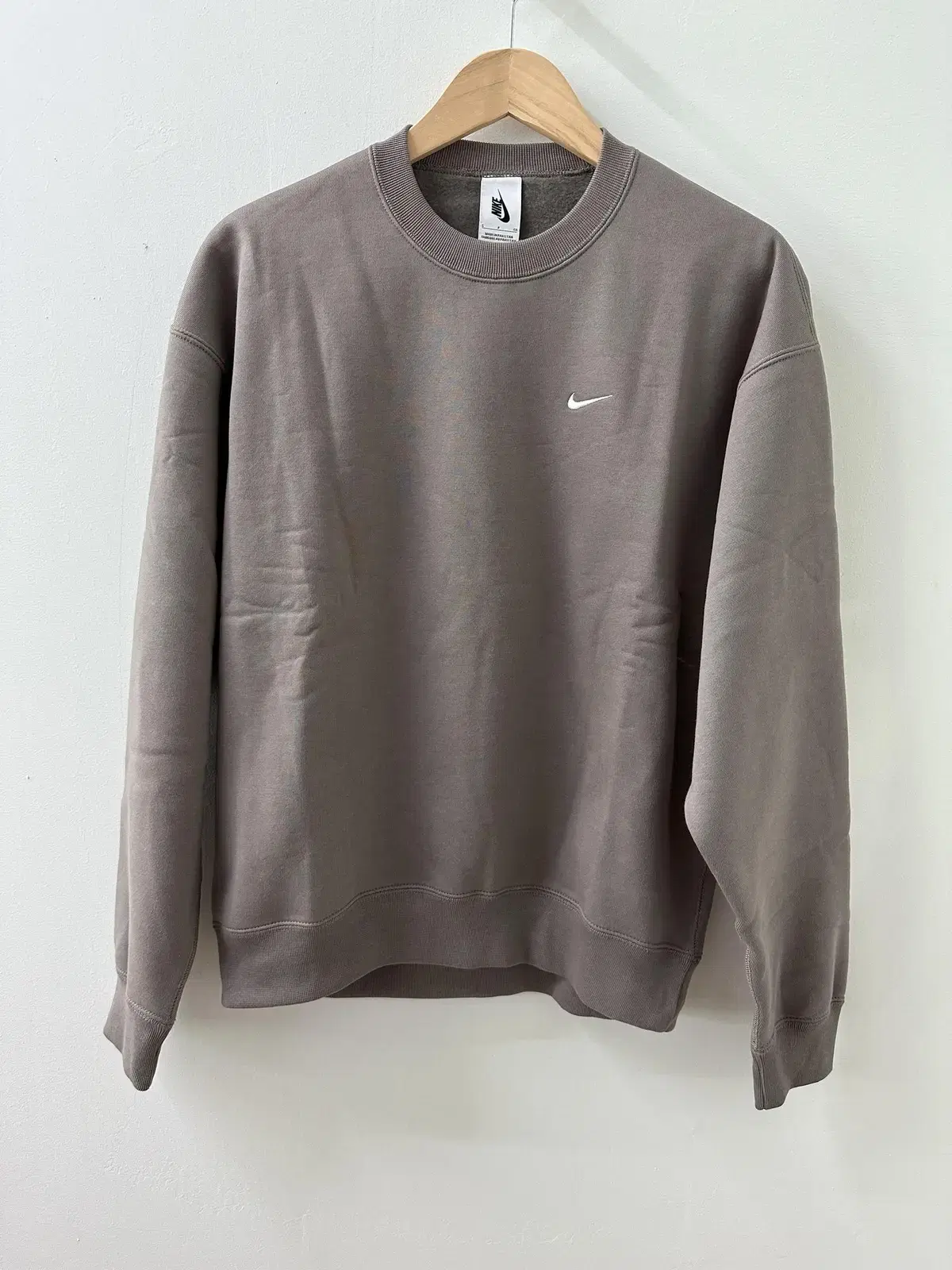 Nike M NRG Crew Fleece Olive Gray (CV0554-040)