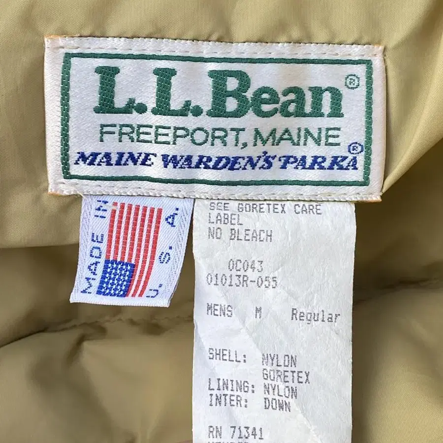 80s Llbean 엘엘빈 고어텍스 패딩 자켓