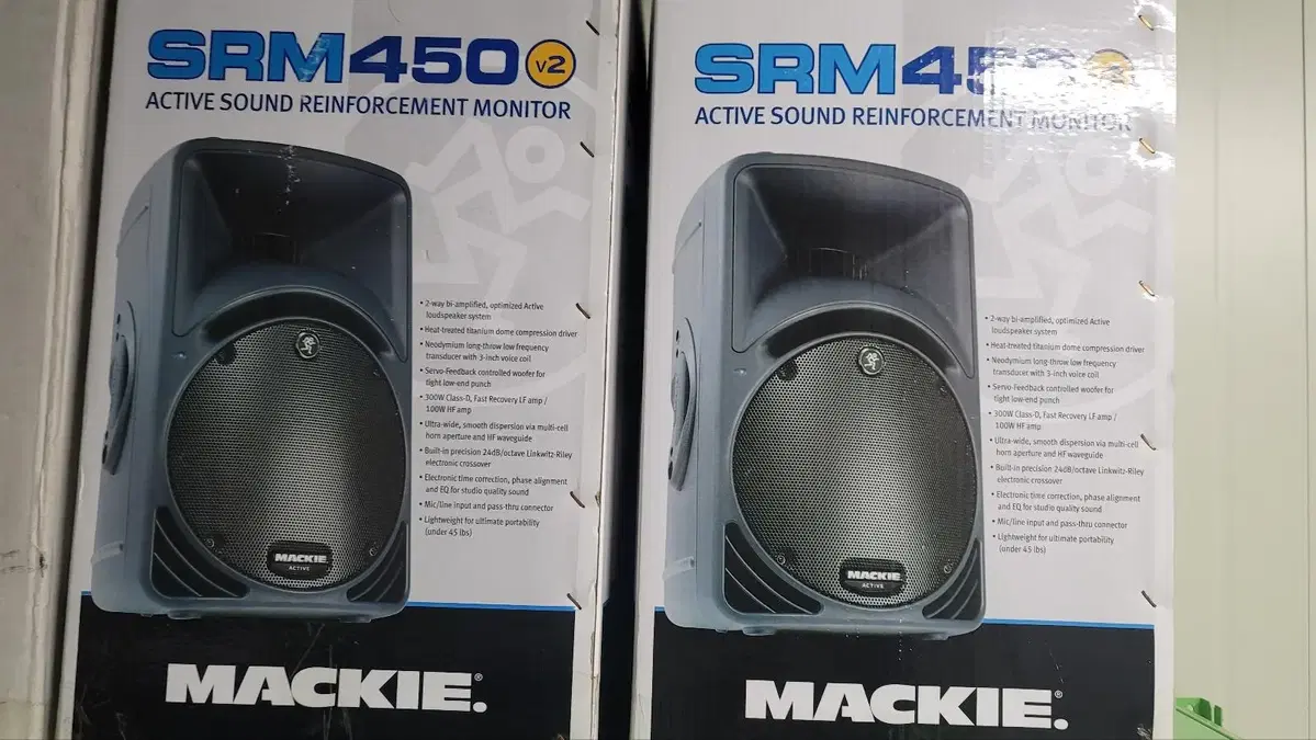 MACKIE SRM450v2 스피커