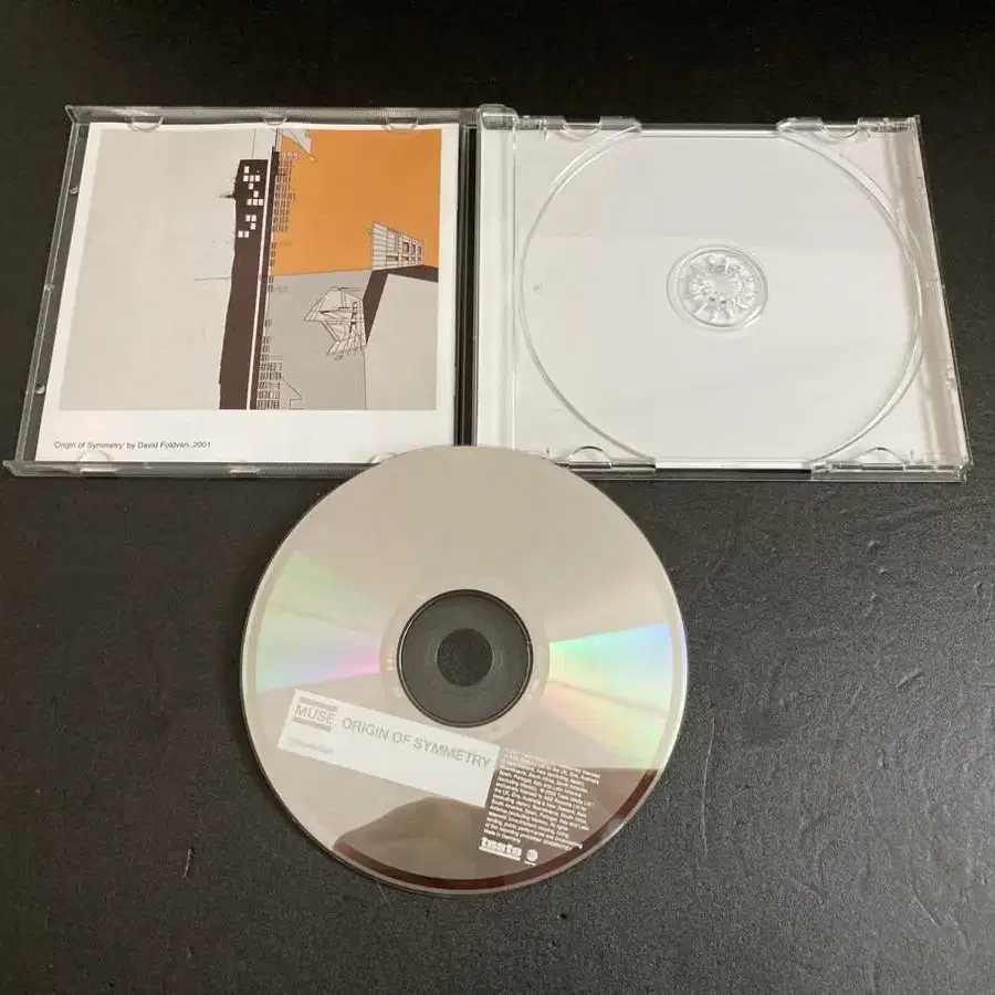 뮤즈 Muse-Origin Of Symmetry '01 유럽CD