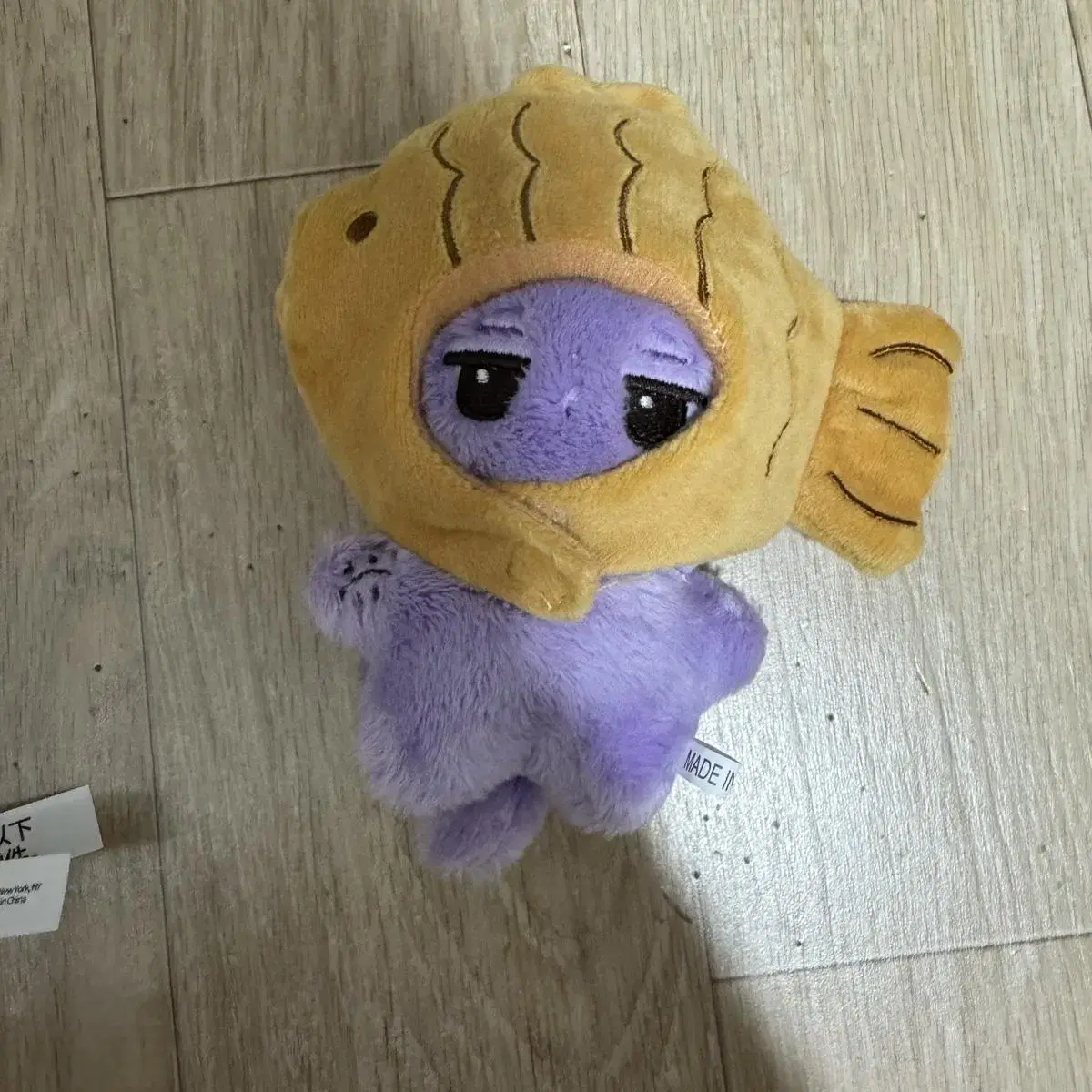 10cm 인형 붕어빵 모자 인형옷 머리띠