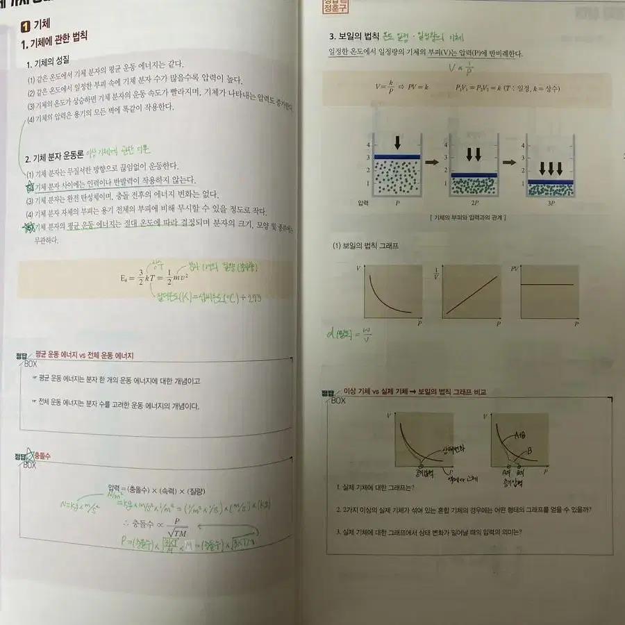 정훈구 화학II 정답화학