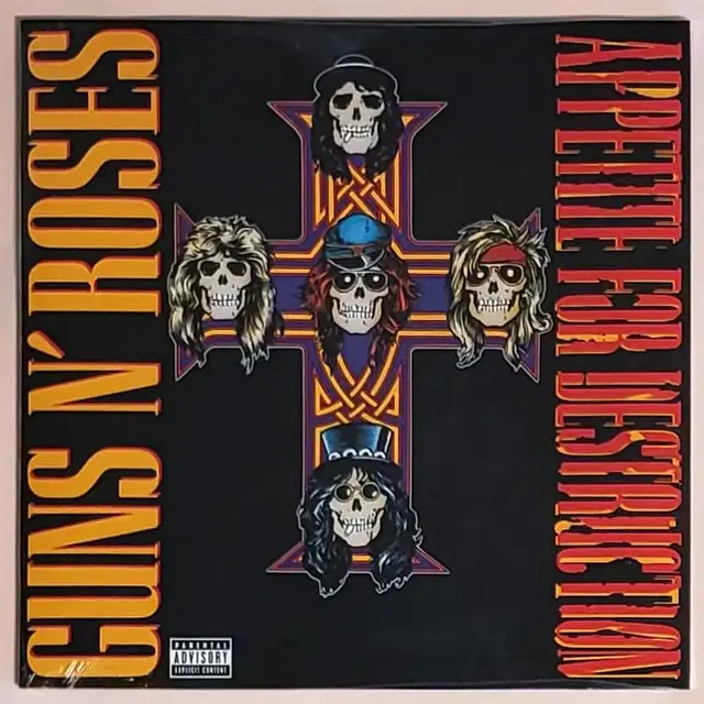 건스앤로지스 Appetite For Destruction 미개봉 새상품