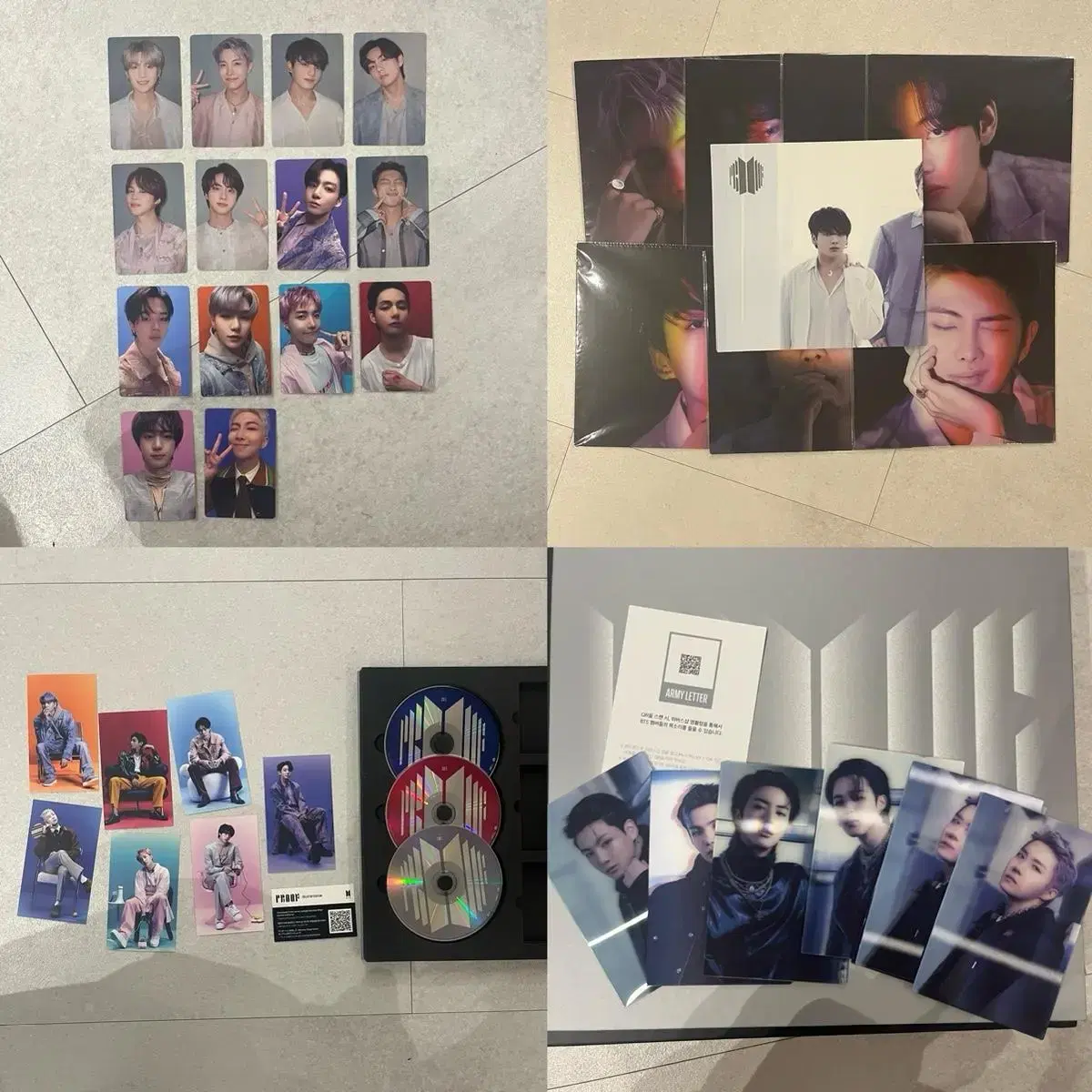 분할)방탄 프루프 콜렉터즈 에디션 방탄소년단 분철 bts proof