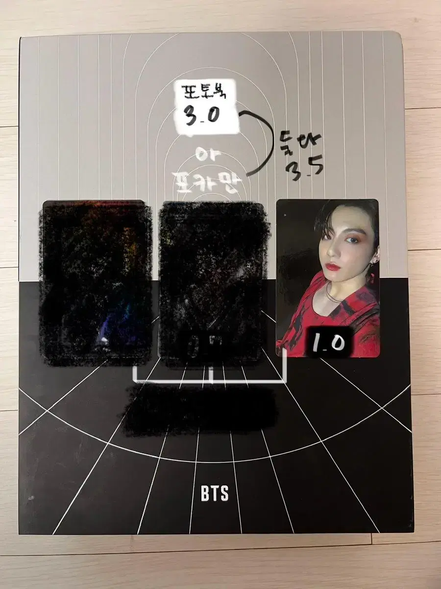 BTS map of the soul ON:E concept photobook special set