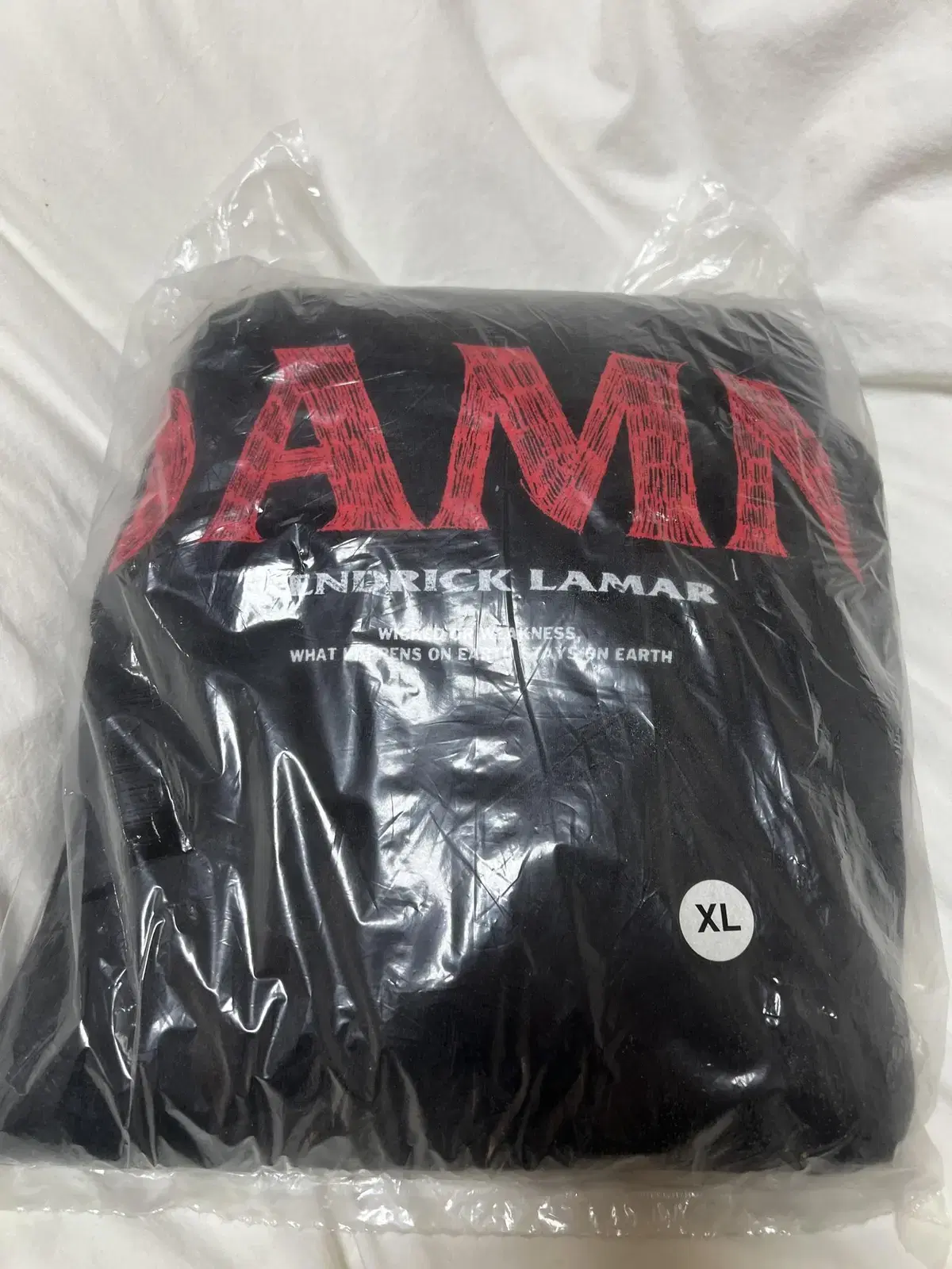 Kendrick Lamar DAMN Hoodie Black XL