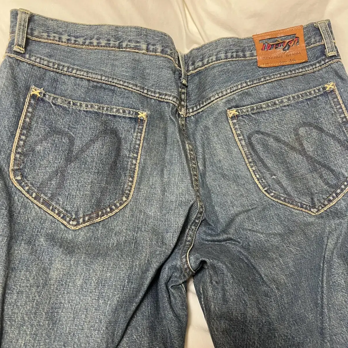 genuine denim 일본브랜드 빈티지 청바지