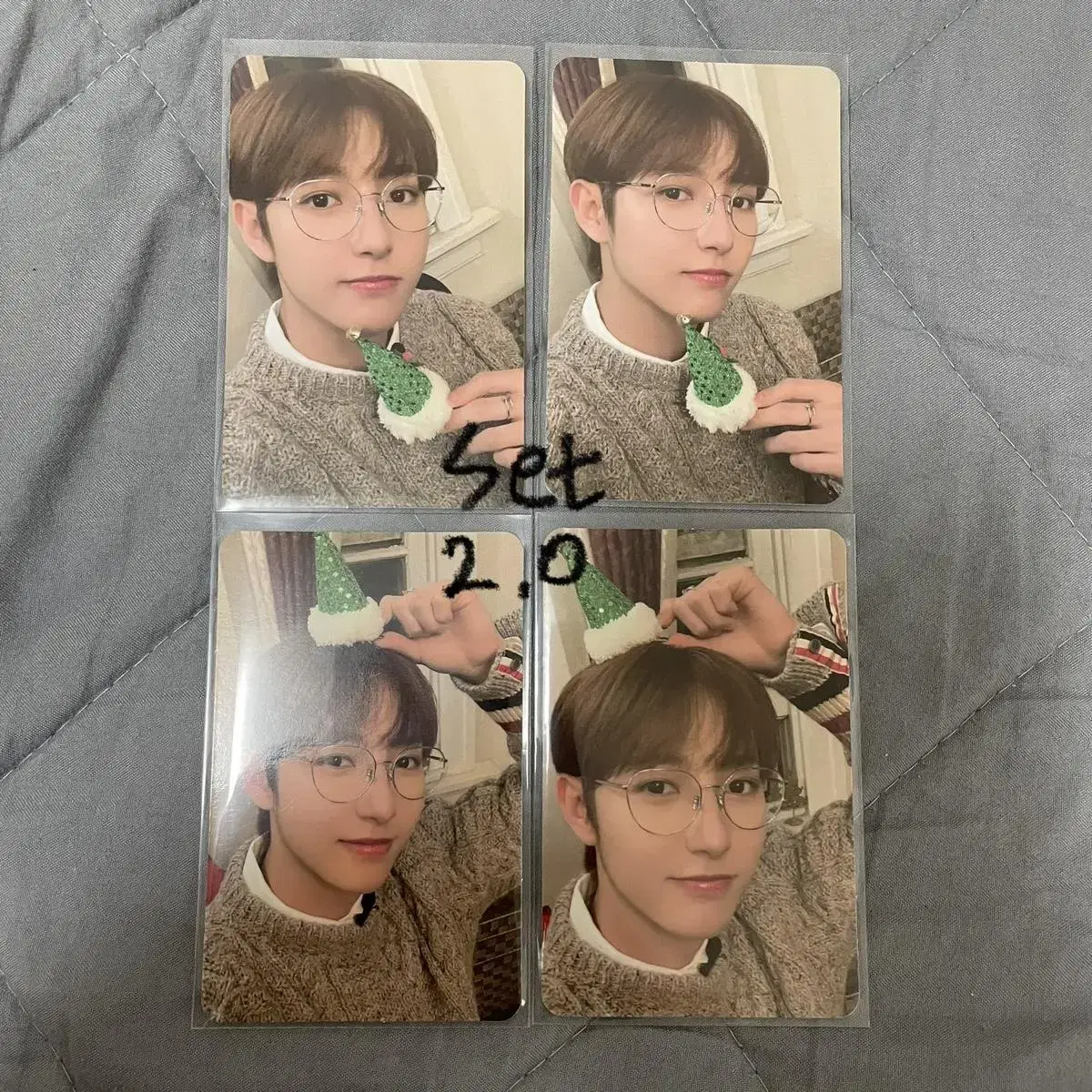 NCT renjun Pink Christmas Random Pack tc / renjun photocard NCT Dream