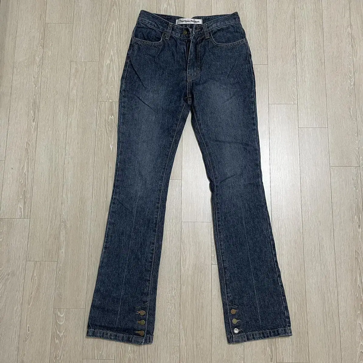 OPEN YY WASHED NAVY SKINY JEANS, NAVY