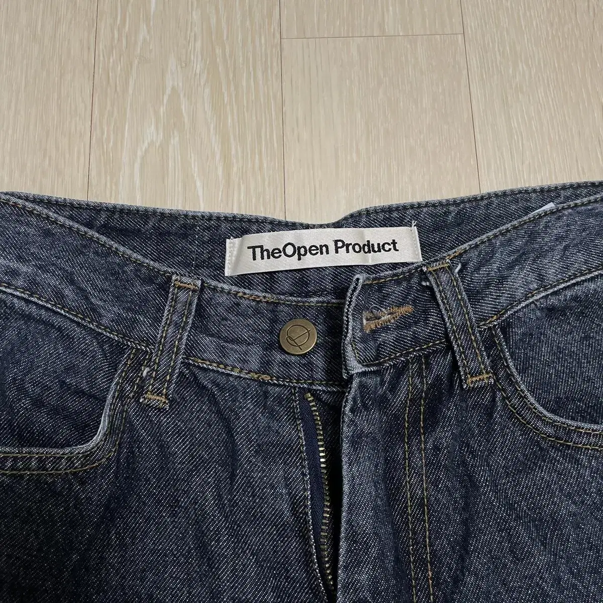 OPEN YY WASHED NAVY SKINY JEANS, NAVY