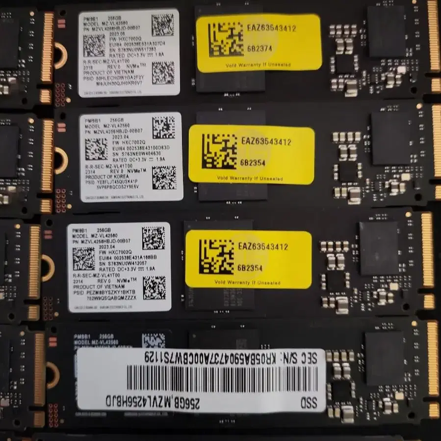 컴퓨터 저장장치 삼성 pm 981 nvme ssd 256gb