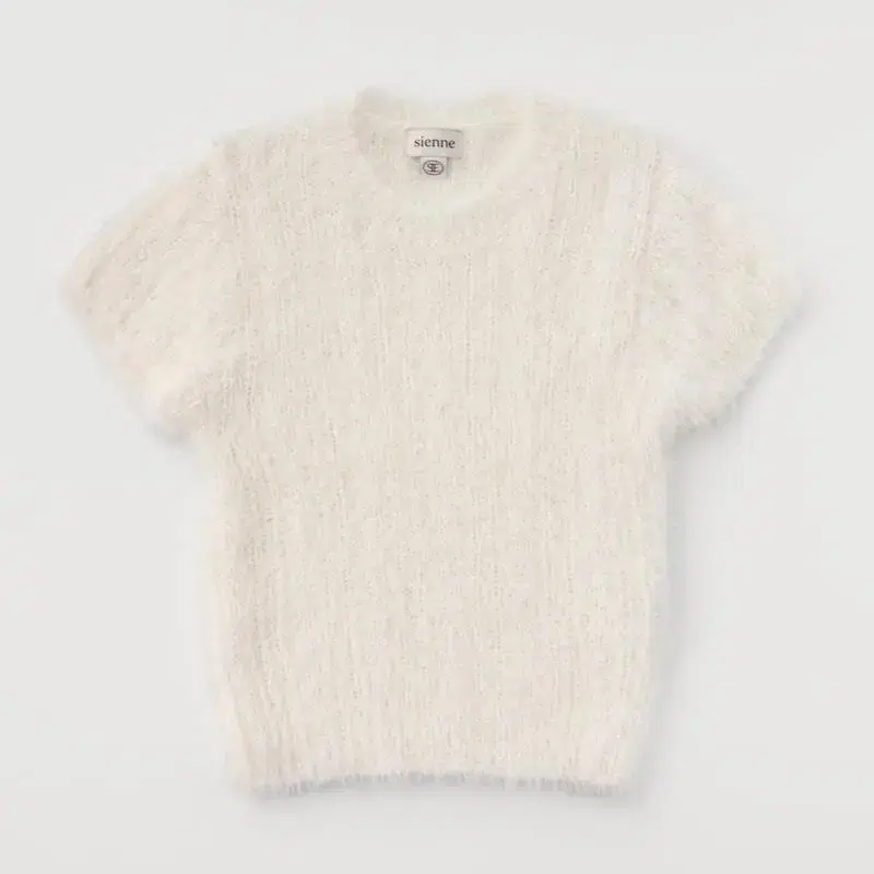 시엔느 Mia shimmering Knit_White