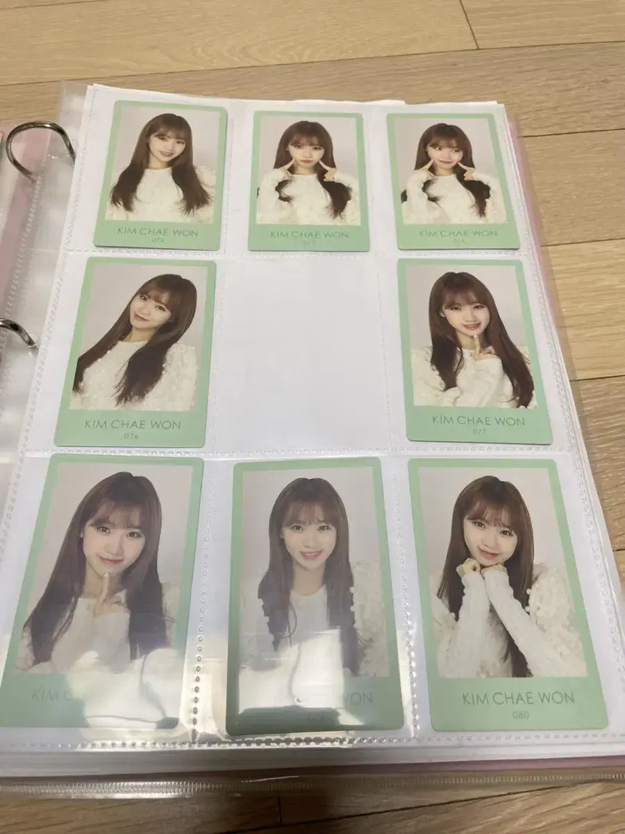 (sell) iz*one chaewon photocard