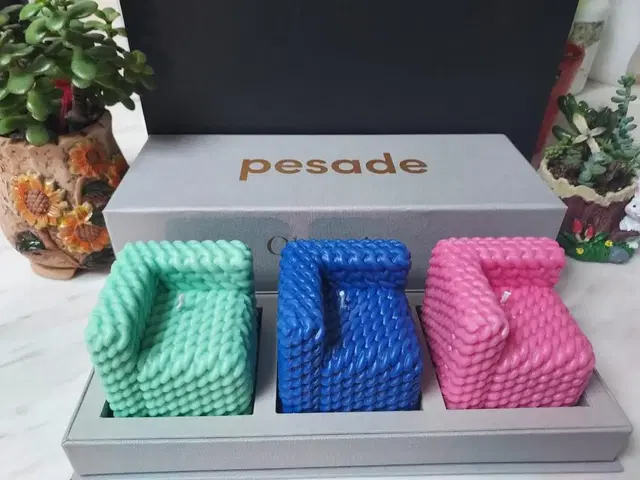 (새상품) Pesade 페사드 옵세션 오브젝트 캔들 세트