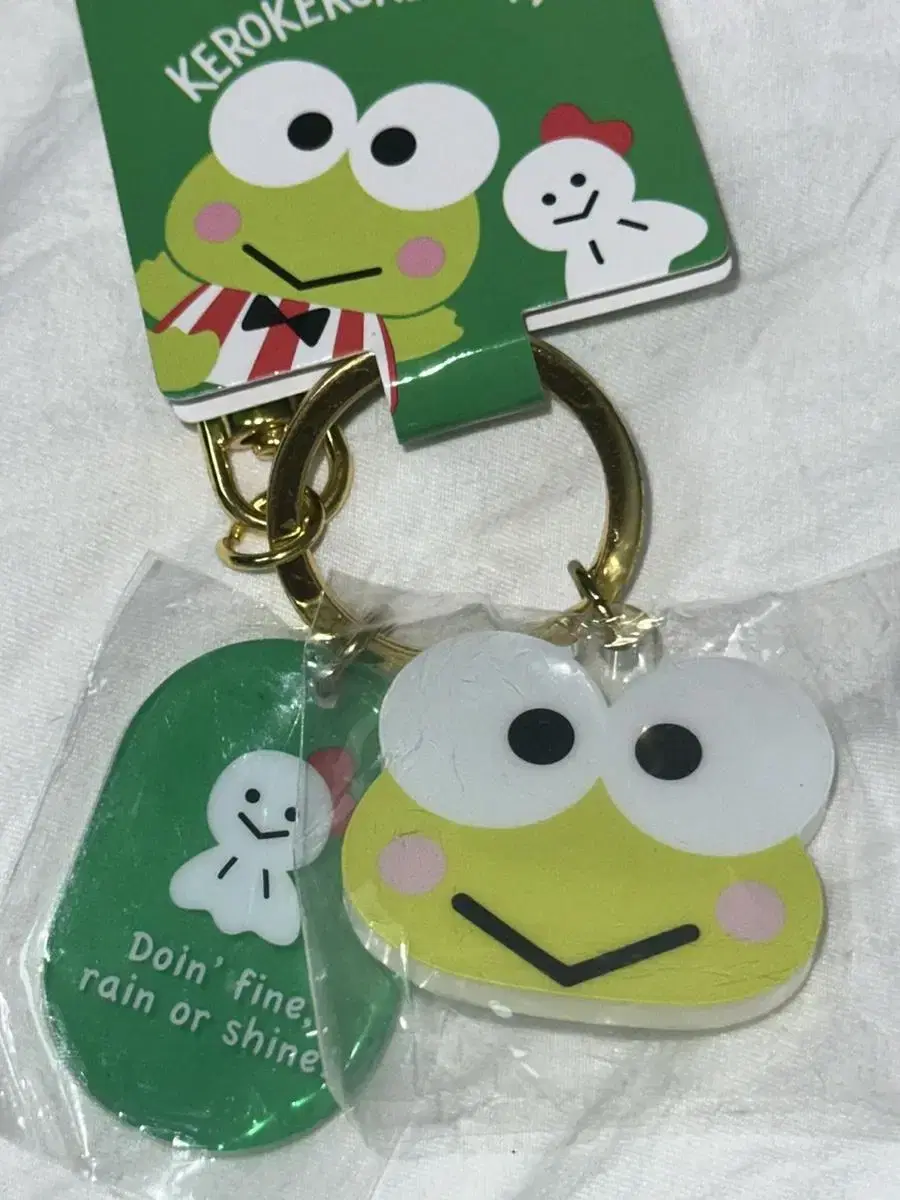 San Rio Keroppi acrylic keyring unsealed