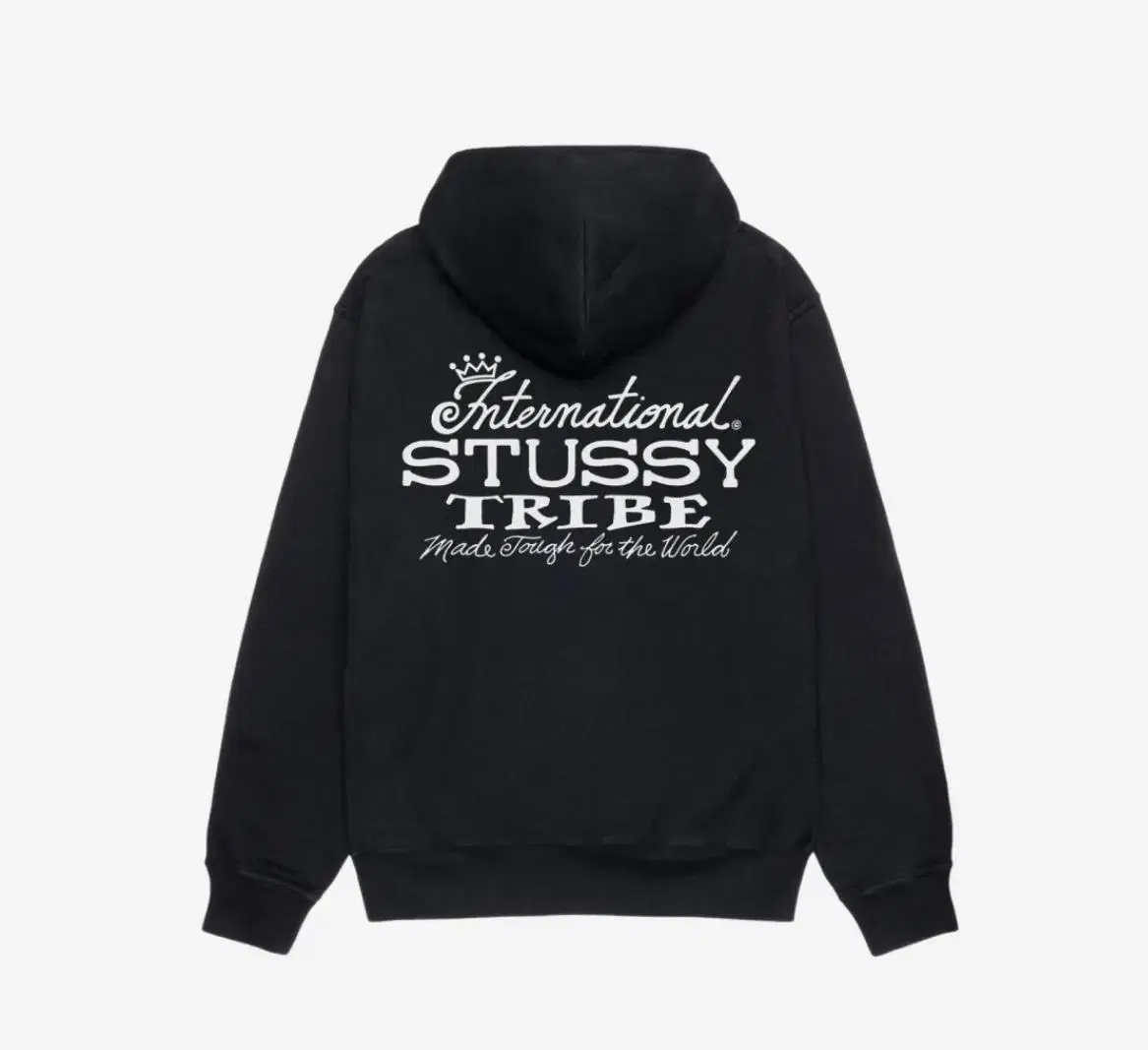 Stussy East Pigment Dyed Hooded Black L