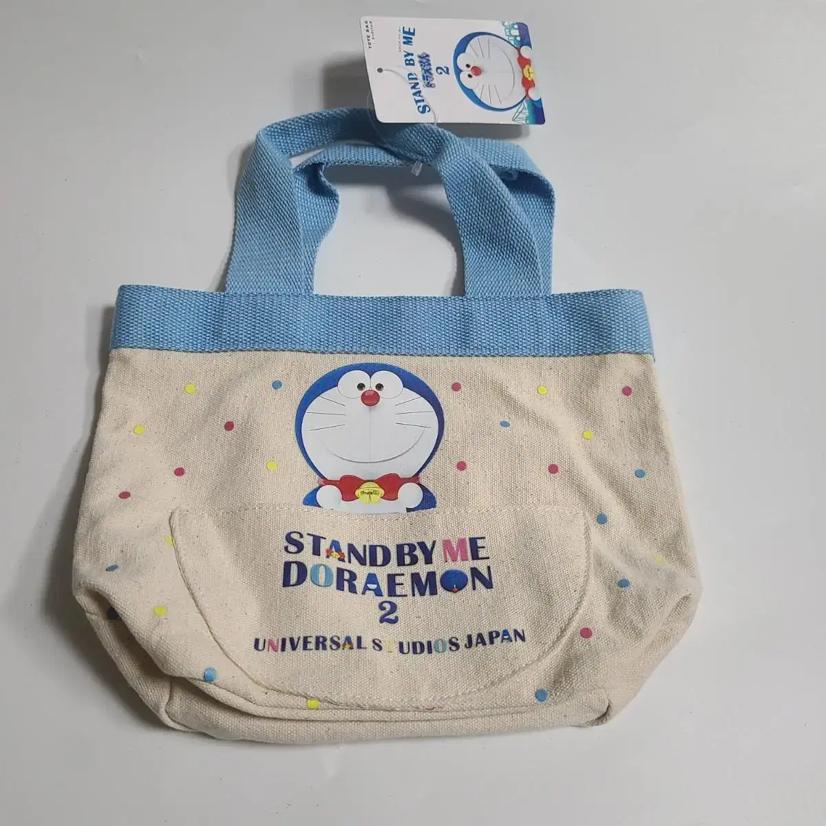 Classic Cartoon Character Goods Merchandise Cute Doraemon Eco Bag Japan Genuine Bag Dot Bag