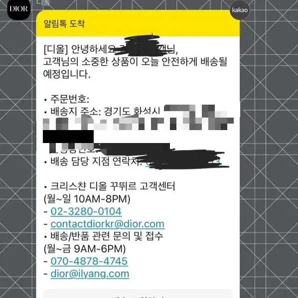 디올 북도트 라지사이즈 미사용/새상품