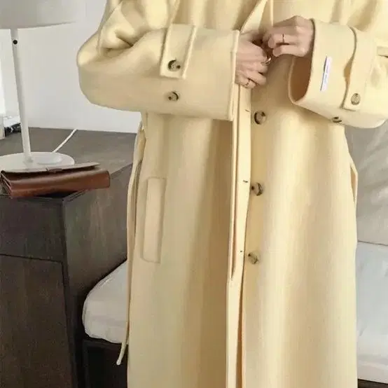 Handmade butter coat