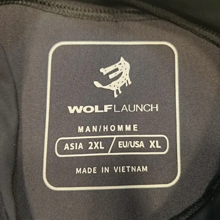 WOLF LAUNCH 울프라운치 써이클 기모티셔츠 105~110