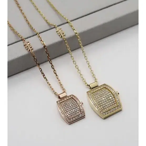 [워치링] RM 목걸이 / RM NECKLACE L사이즈 18K 풀다이아