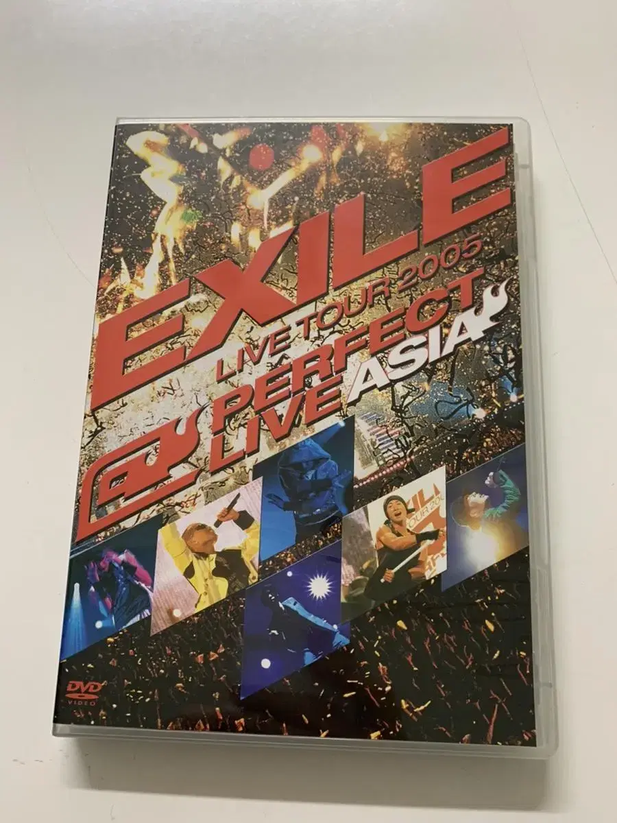 중고 EXILE 한정 생산 라이브 투어 2005 DVD 2장 홍콩판