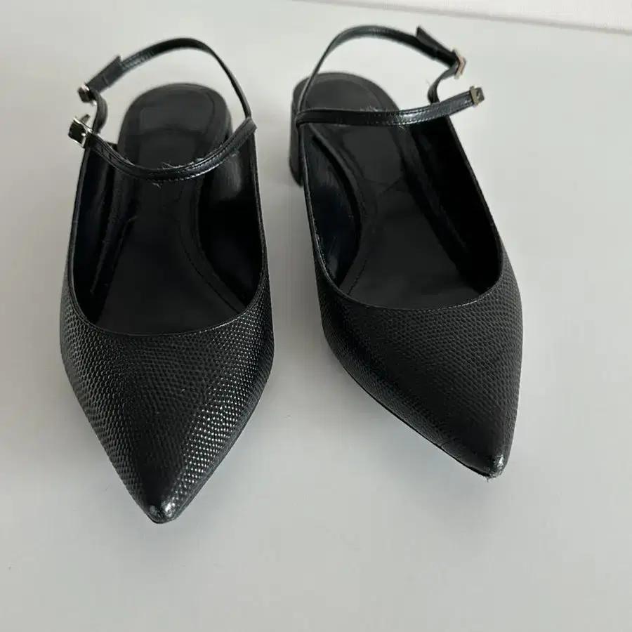 Erdem leather slingback shoes