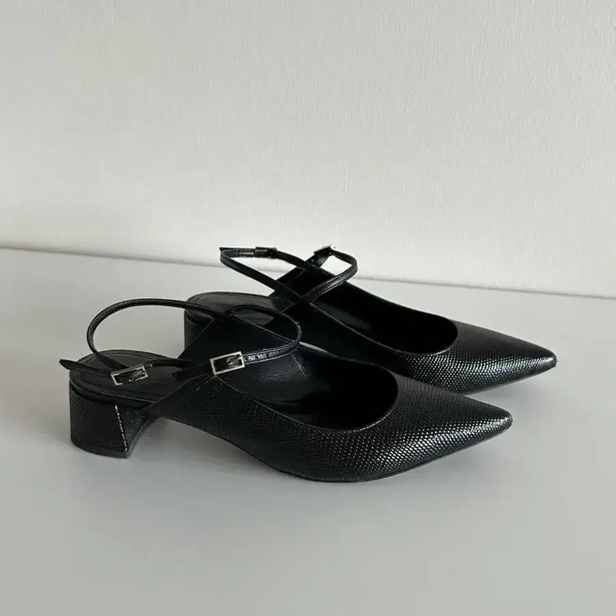 Erdem leather slingback shoes