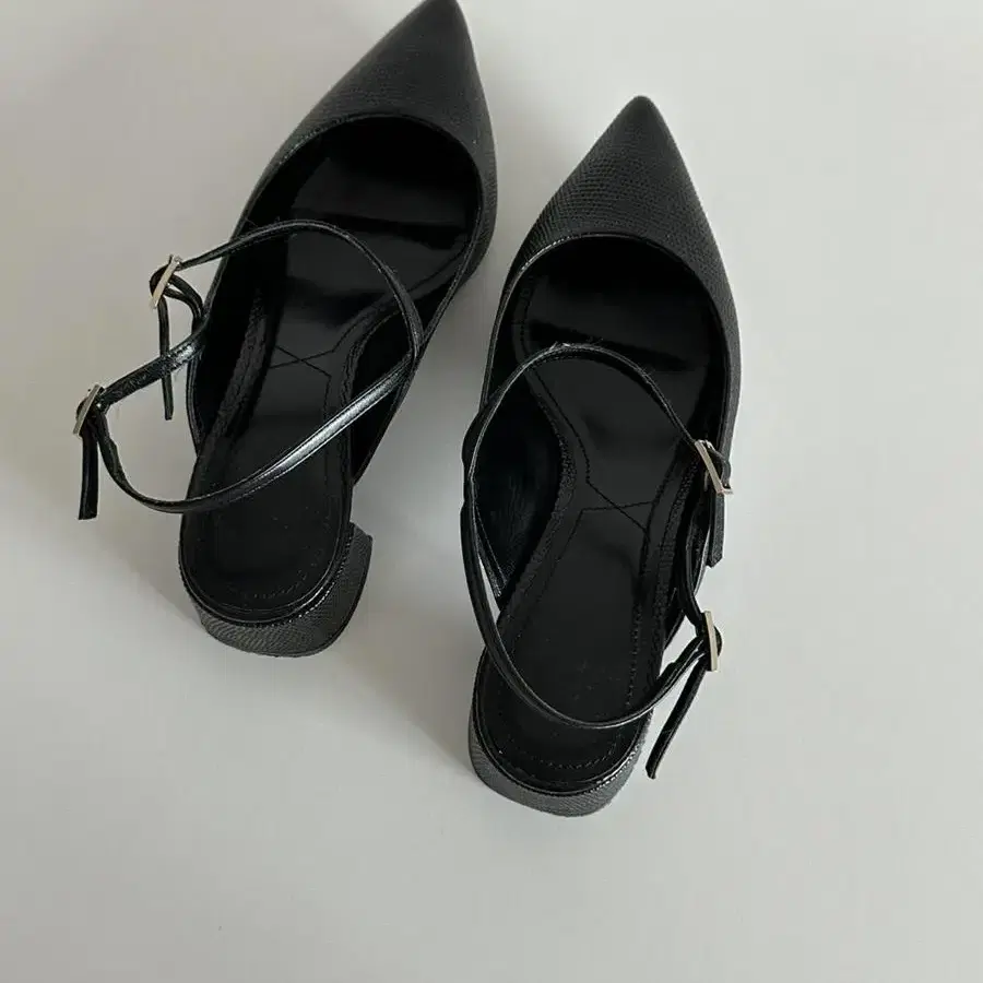 Erdem leather slingback shoes