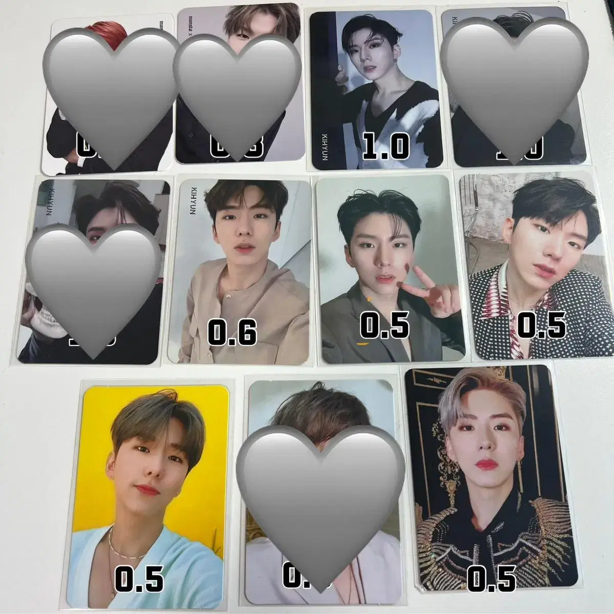 Kihyun photocard wts (Quick Walk Shootout Follow Fantasia)