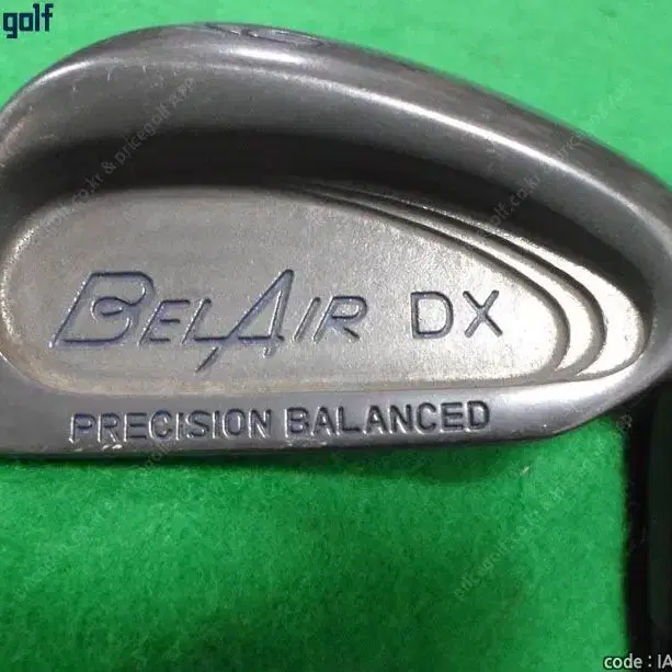 여성용 BELAIR DX 아이언세트 그라파이트 3-9,P,S 9아이언