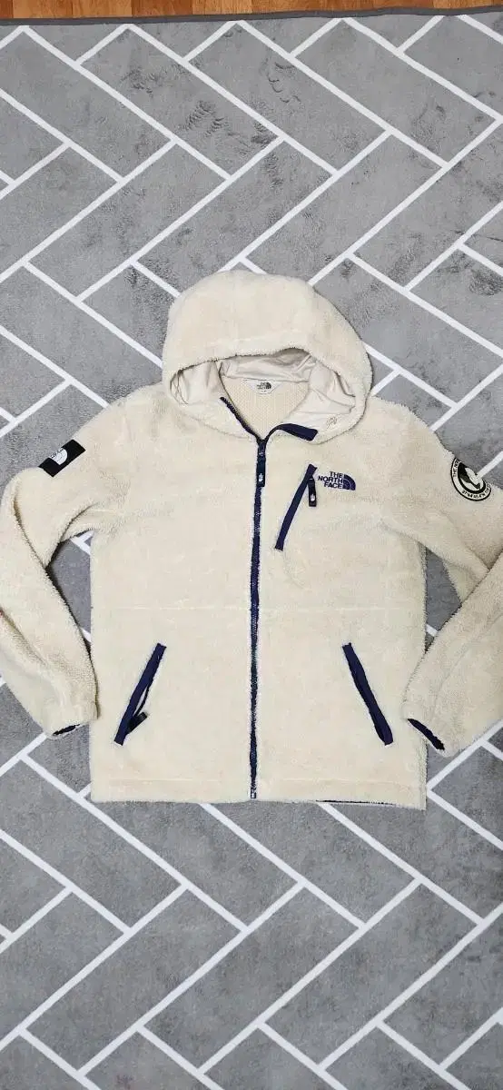 The North Face Fleece HoodiePuffy FleeceS 90 Ivory