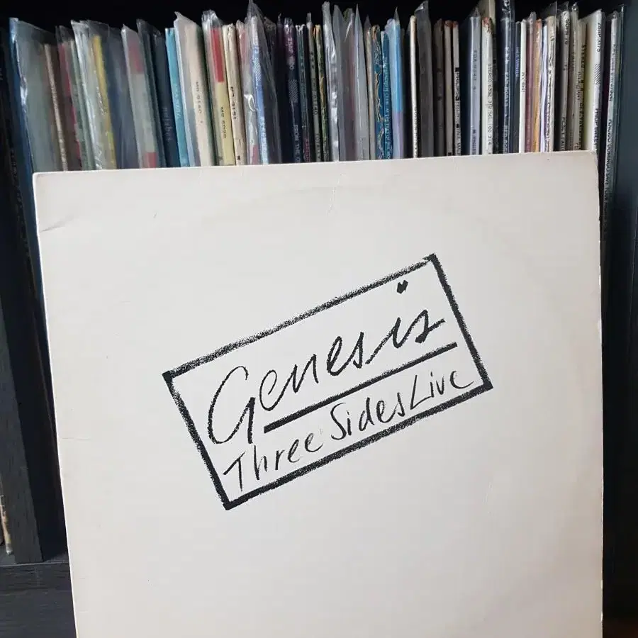 제네시스 Genesis Three Sides Live 2lp 바이닐 팝록