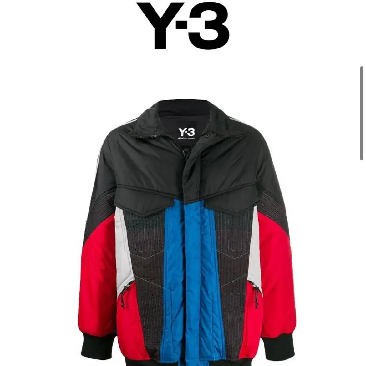 Y-3 아디다스 요지야마모토 오버핏 패딩 자켓