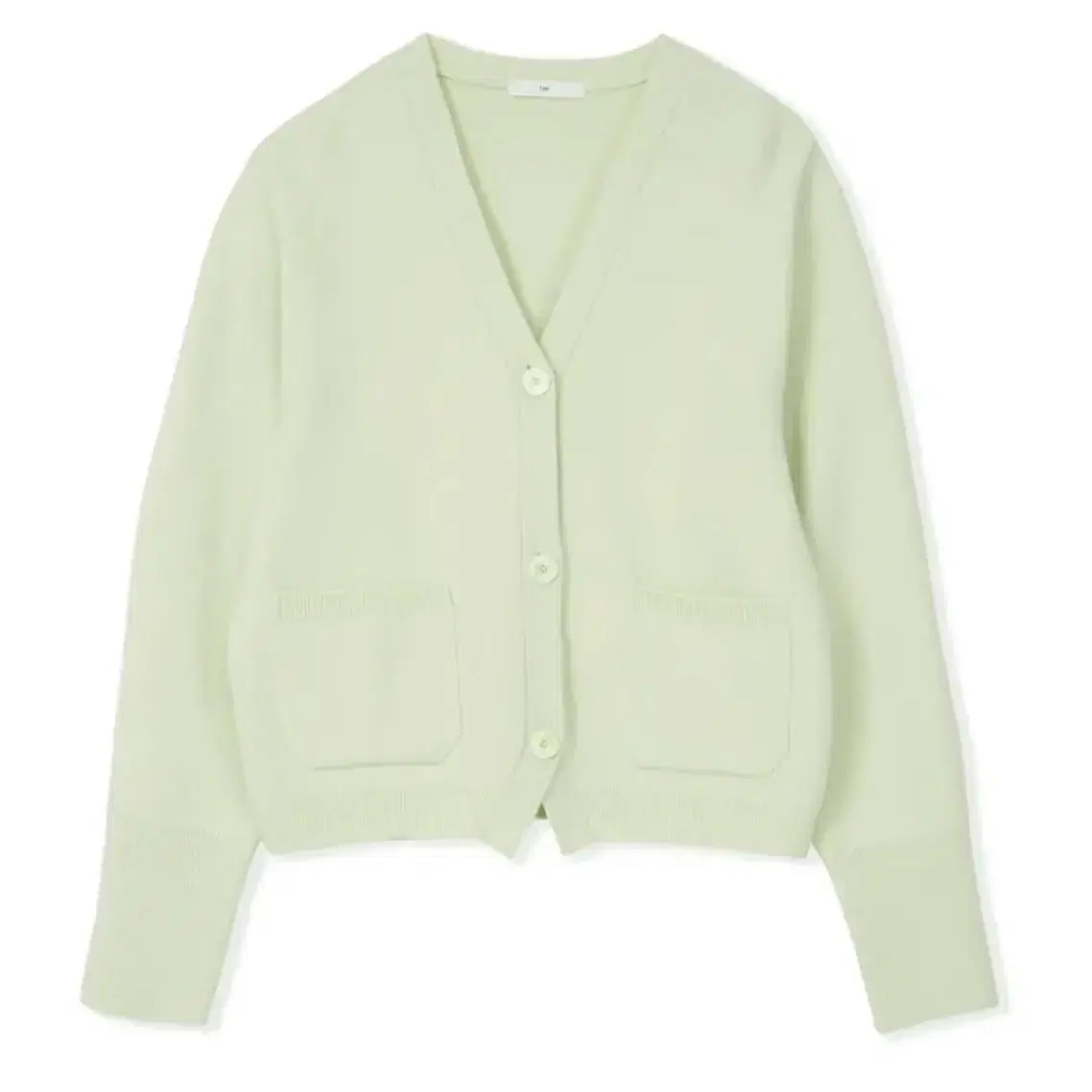 르 LE 울 니트 가디건 라임 wool knit cardigan lime