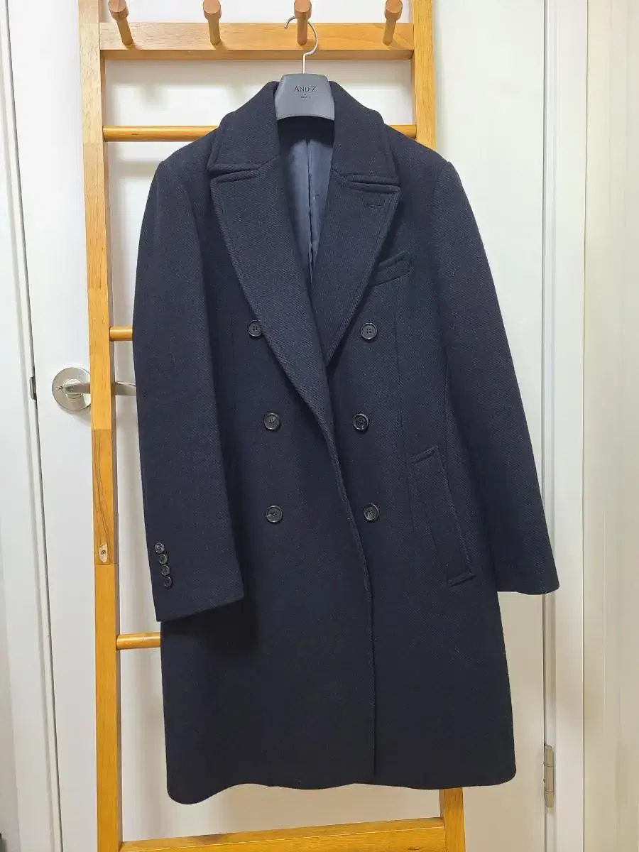 Komodo Wool Coat Navy