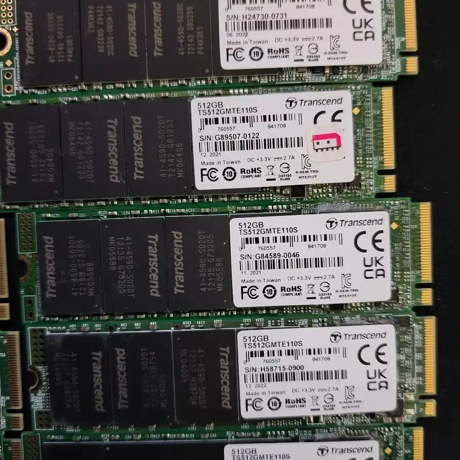 컴퓨터 저장장치 트랜센드 m.2 nvme ssd 512gb ts512gm