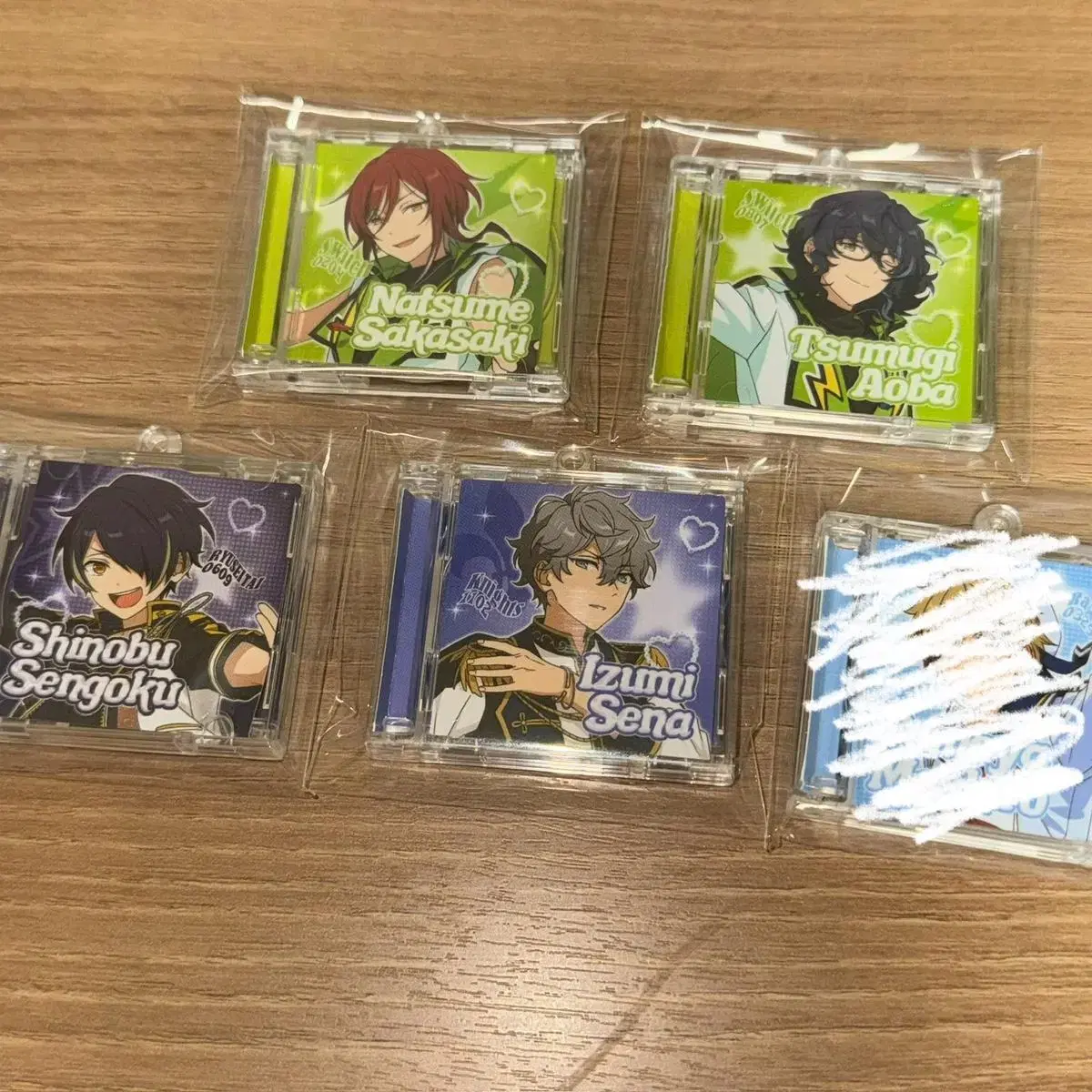 Angsta CD keyring AnyPlus Collaboration Cafe CD keyring