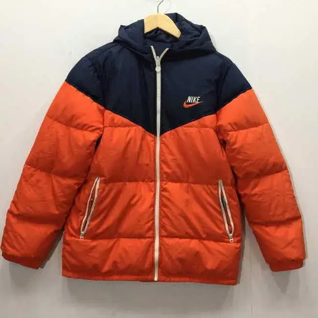 Z2716 나이키 배색 후드 덕다운 패딩점퍼 (80호) NIKE